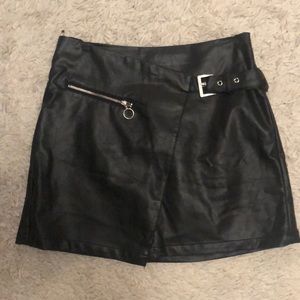Forever 21 Leather Skirt